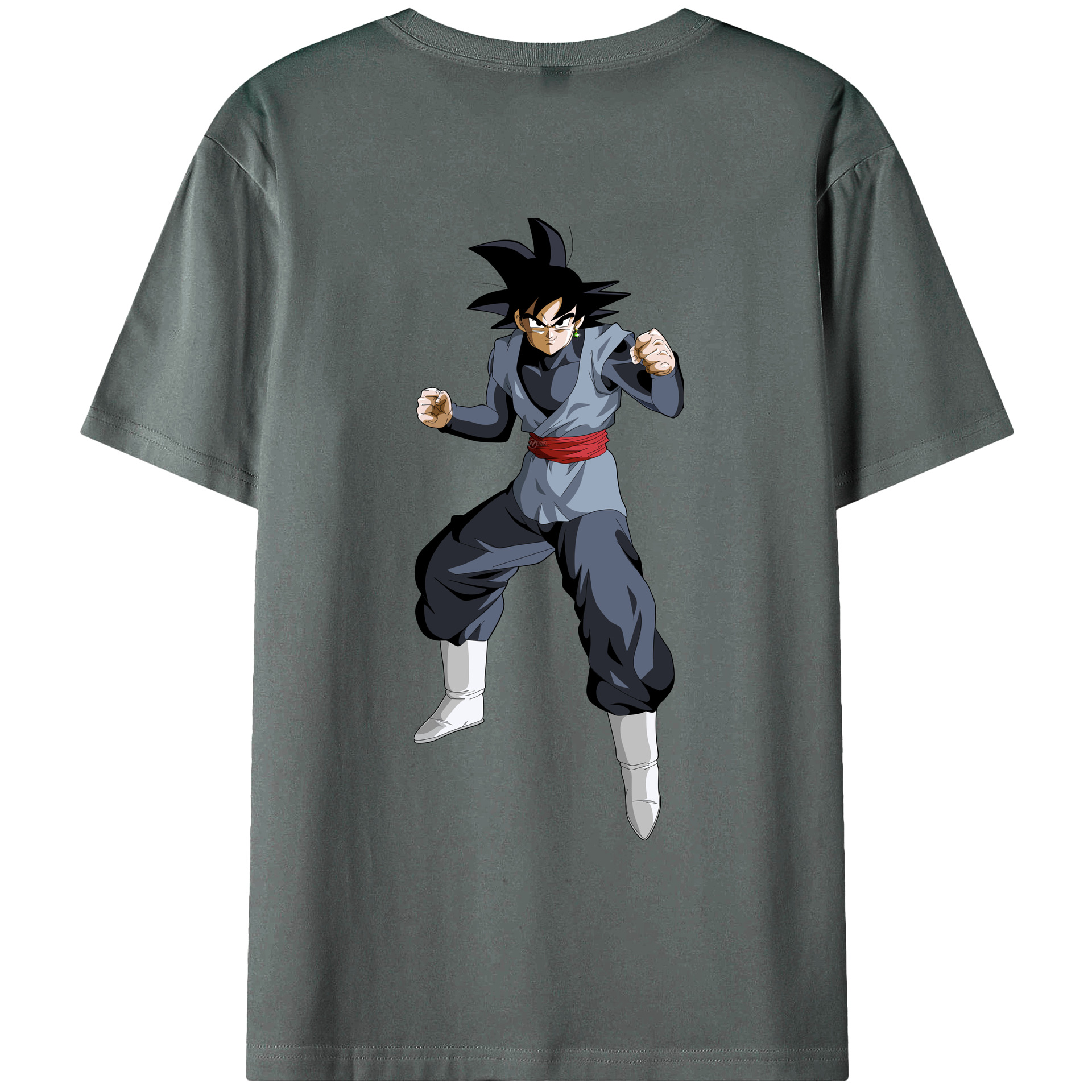 （画像用） ドラゴンボール ベジータ四世（Bejīta Yonsei）DRAGON BALL Vegeta IV 綿100％ メンズ半袖Tシャツ（バックプリント） 通気性